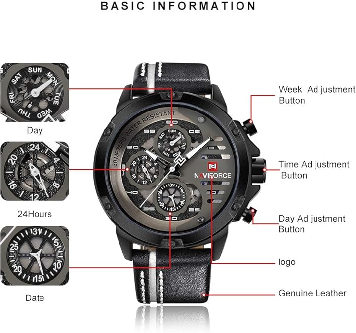 Reloj Naviforce NF9110 Hombre