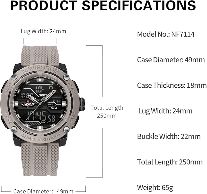 Reloj Naviforce Nf7114 Hombre